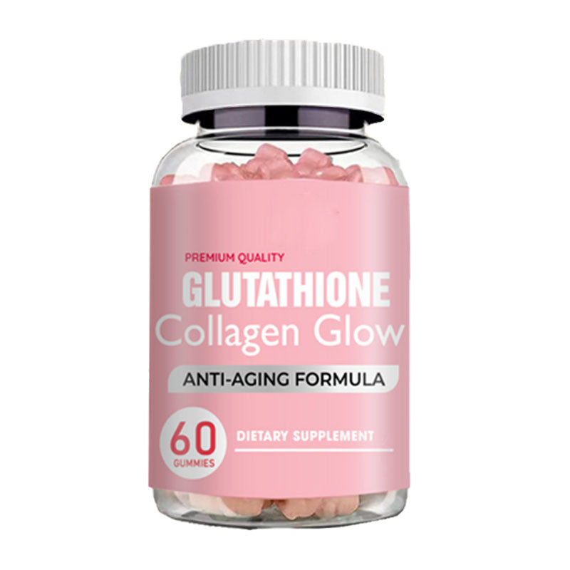 Glutathione Collagen Gummies, Skin Brightening & Anti-Aging, Supports Hair, Skin & Nail Health, Glutathione Supplement for Women, 60 Count